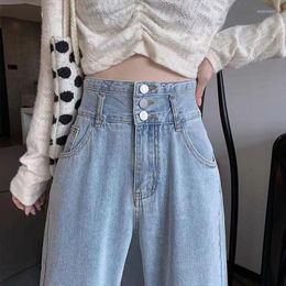 Women's Jeans Wide Leg Baggy High Waist Women's Clothing Spring Clothes Women 2023 Japanese Y2k Streetwear Grunge Korean Street Fashion