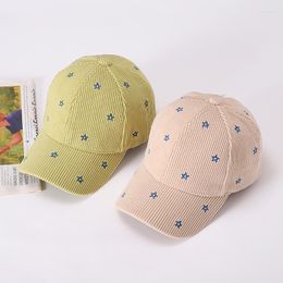 Ball Caps Spring&Autumn Children Baseball Hat Recycled Cashmere Cap Love Embroidery Warm Boys Girls Peaked