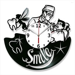 Wall Clocks Dentist Record Clock 12" Gift For Lover Original Home Decor