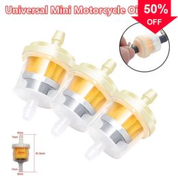 New Universal Motorcycle Gasoline Gas Fuel Gasoline Oil Philtre for Scooter Motorcycle Moped Scooter Dirt Bike ATV Fuel Philtre Tools