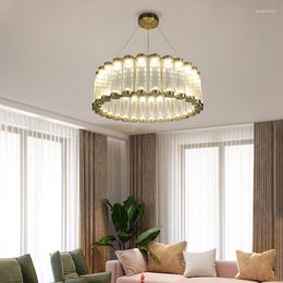 Pendant Lamps Light Luxury Wave Crystal Chandelier Personality Living Room Bedroom Study Lamp Art Model Restaurant Lighting