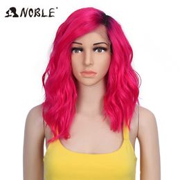 Synthetic Lace Wig Curly Hair 14 Inch Blonde Wig Cosplay Wigs for Black Women Synthetic Lace Wig 230524