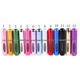 Packing Bottles 5Ml Refillable Per Spray Bottle Aluminium Atomizer Portable Travel Cosmetic Container Pers Drop Delivery Office Schoo Dhayf