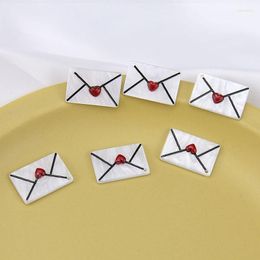 Charms 10pcs 30pcs 15 23mm Lovely Heart Letter Shape Plant Acetic Acid Acrylic Plastic Jewelry Cabochons Fit DIY