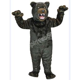 Adult size Grizzly Bear Mascot Costume customization theme fancy dress Ad Apparel Festival Dress