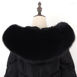 Scarves 2023 Winter Real Fur Stars Party To Overcome Cotton Clothes Universal Hat Cap Collar