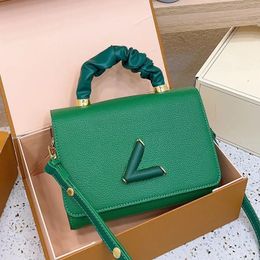 Fashion Twist Bags Woman Luxury Handbags Shoulder Bag Genuine Leather Crossbody Small Totes Candy Colours Wallet Purses with Box