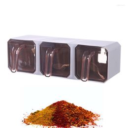 Storage Bottles Kitchen Wall Mounted Seasoning Box Hanging Spice Bottle Supplies Wall-mounted Container