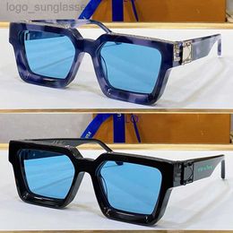 Designer Millionaire Classic Sunglasses Z1601E Mens Womens New Colour Fashion Luxury Designer Sunglasses Festive Party Blue Lens UV Protection Strap Box designe