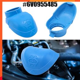 Upgrade For Skoda Windshield Glass Cleaning Tank Spray Bottle Cover #6V0955485 #000096706 Anti-dust Caps Car Interior Parts Accessories