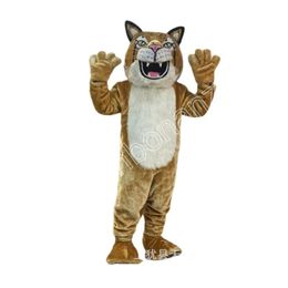 Tiger Mascot Costumes Cartoon Fancy Suit for Adult Animal Theme Mascotte Carnival Costume Halloween Fancy Dress