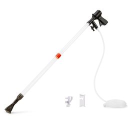 Tools Aquarium Gravel Cleaner Kit Fish Tank Sand Vacuum Cleaner Quick Water Changer with AirPressing Button Water Hose Controller