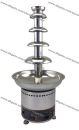 110v Electric 5 Tiers Party Hotel Commercial Use Stainless Steel Choco Chocolate Fountain Foudue