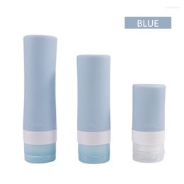 Storage Bottles 1 PC Upgrade Silicone Travel Refillable Bottle Cosmetic Cylindrical Shampoo Shower Gel Lotion