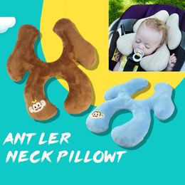 Pillows child car seat head support cute travel neck pillow baby stroller head protection bebe care baby accesrroies 230608