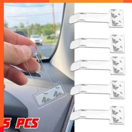 Upgrade Upgrade 5pcs Car Parking Ticket Clip Auto Fastener Card Bill Holder Mount Storage Organiser Car Styling Windshield Stickers Accessories