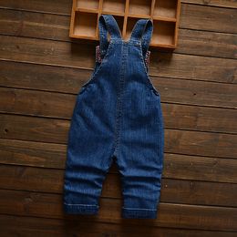 Overalls Infant Baby Dungarees Trousers Denim Jeans Boy Cartoon Long Jumpsuit Clothing Boy's Kids Toddler Clothes Pants sdfewf 230608