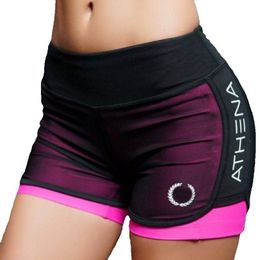 Women's Short Fitness Shorts Ladies Summer Sports Quick Drying Tight Pocket Training Running Cycling shorts 230608