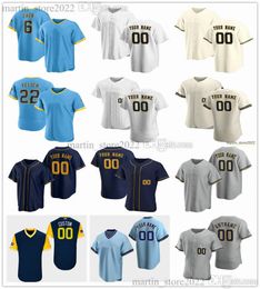 2023 Baseball Jerseys 22 Christian Yelich 0 Brice Turang 27 Willy Adames 24 William Contreras 28 Joey Wiemer 2 Luis Urias 51 Freddy Peralta 38 Devin Williams Size S-6XL