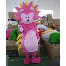 Wisdom Tree Splash Hedgehog Mascot Costume Cartoon Character Outfit Suit Halloween Party Outdoor Carnival Festival Fancy Dress for Men Women