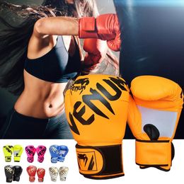 Protective Gear Boxing Gloves Adults Kids Sandbag Grappling Training MMA Kickboxing Sparring Workout Muay thai 230608