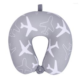 Pillow Health Care Cushion Aeroplane Flight Foam Particles For Travel Bohemia Beach U Nanoparticles Neck Support Headrest