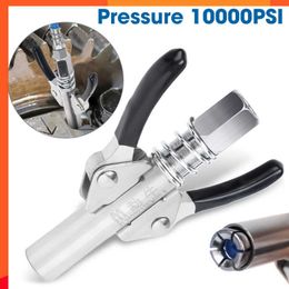 Upgrade Upgrade 11000PSI Grease Gun Coupler Manual Grease Pump Head Syringe Lubrication Nozzle Oil Filling Tool for M6/M8/M10/M12/M14 Nozzles