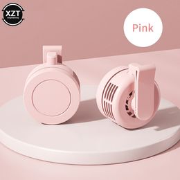 Other Home Garden Mini Clip on Fan USB Rechargable Summer Cooling Fan Office Home Traveling Portable Personal Cooler Air Conditioner 230607
