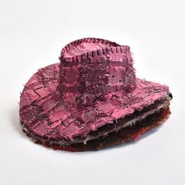 Girl Western Cowboy Hat Y2k Style Party Dress Caps All-match Men's and Women's Jazz Hats