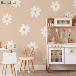 DIY Lovely Daisy Wall Decals Kids Girls Room Nursery Decor Removable Flower Delicate and Beautiful YT6703