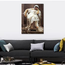 Classical Portrait Paintings by Frederic Leighton Faticida Hand Painted Canvas Art Reproduction High Quality
