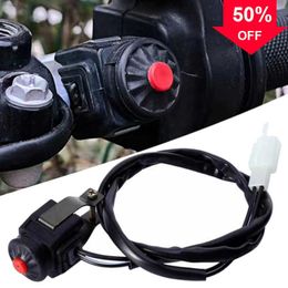 New 22mm Handlebar Ignition Switches Motorcycle Modification Universal Push Button 12V ATV Off Road Motocross Dirt Bike Controller