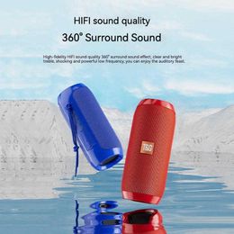 Portable Speakers Bluetooth Speaker With Radio Portable Subwoofer Wireless Outdoor Plug-in Card Load Spray Click Answer Call