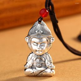 Pendant Necklaces Personality Monkey Men's Creative Sweater Chain Hip Hop Accessories Jewelry Gifts