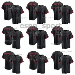 New City Connect Elly De La Cruz Baseball Jersey Jonathan India Joey Votto Tyler Stephenson Hunter Greene Johnny Bench Myers Pete Rose Senzel Larkin Benson Fairchild