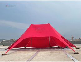 Without Printing, Large Party Star Tents, High Quality Gazebo Aluminum Alloy Pop up Marquee for Promotion Events Outdoor Tents