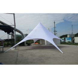 Daimeter 12M Luxury Star Tent Pop up Gazebo Fast Delivery Made Star Shade Tent Canopy, Star Gazebo, trade show marquee Star tent for Outdoor Event Without Printing