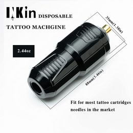 Tattoo Machine INKin Disposable Rotary Tattoo Pen Machine Lightweight PC Body Coreless Motor for Cartridge Supplies 230607