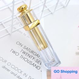 5/100pcs 4.5ml Golden Empty Lip Gloss Tube ABS Lip Gloss Container DIY Beauty Lip Care Packaging Wholesale