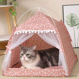 Cat Carriers Houses Newest Deep Sleep Comfort In Cat Bed Little Mat Basket For Cat's House Products Pets Tent Cozy Beds Indoor Pet Products R230608