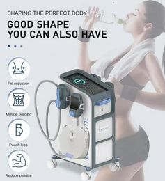 Clinic use slimming EMSLIM NEO RF Fat Reduction Body Sculpting EMS MachineSculpt Neo EMS Therapy Vertical 4 Handles Electromagnetic build muscle Machine With RF