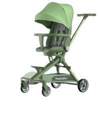 Baby Walking Tool Sitting and Lying Lightweight Folding Two-Way Baby Baby Stroller