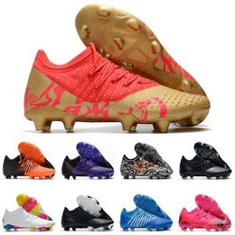 2023 Mens Soccer Shoes Future z 13 Fg Neon Citrus Black Teaser Limited Edition Cleats Light Blue Instinct Football Boots