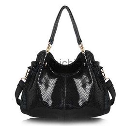 Evening Bags Split leather Women handbags Serpentine fashion messenger bags for female shoulder bag luxury designer Ladies Chains big Totes J230608