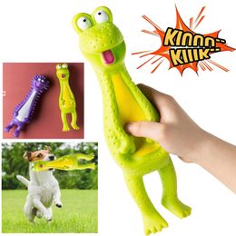 Hedgehog Frog Silent Rubber Dog Toys Aggressive Chewers Pet Items Squeeze Sound Toy Shrilling Decompression Tool Interactive