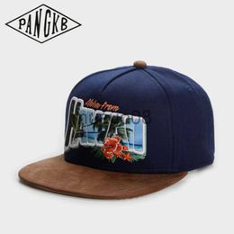 Ball Caps PANGKB Brand GREETINGS FROM HAWAII CAP beach snapback hat summer winter for men women adult outdoor casual sun baseball cap J230608