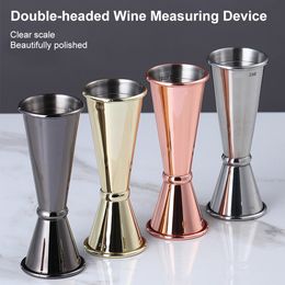 Hip Flasks Ounce Jigger Cocktail Double Short Drink Spirit Mixer Measure Cup For Bar1 oz 2 230607