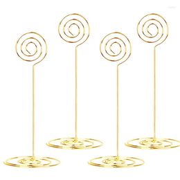 Pieces 8.6 Inch Tall Place Card Holders Table Number Picture Holder Wire Po Menu