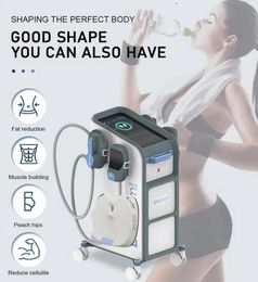 Effective EMS Therapy slimming Vertical 4 Handles Emslim Neo High Intensity Focused fat reduce Electromagnetic build muscle Body Sculpting Machine With RF