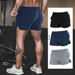 Men's Shorts Men Fitness Sports Shorts Stretch Quick-drying Hot Short Pants Bodybuilding Running Basketball Squat Shorts J230608